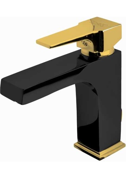 Aqua Lavabo Bataryası - Siyah/altın 941521BG