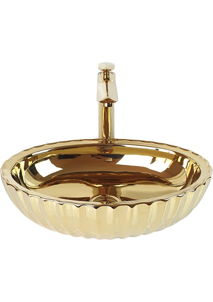 Pure Gold Tezgah Üstü Çanak Lavabo G-204