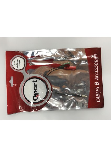 Q-A15 Audıo + Mıc To 3.5mm 15CM Kulaklık Çevirici fiyatları