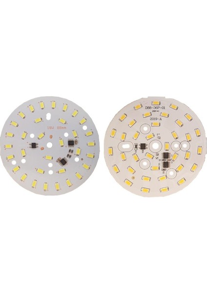 220 Volt 18 Watt Smd 5630 Ledli Hazır Led Modül 88mm Beyaz 6000-6500kelvın