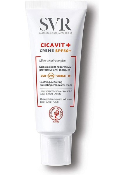 Cicavit+ SPF50+ Güneş Kremi 40 ml