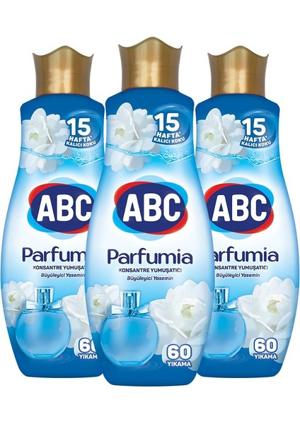 Abc Konsantre Yumuşatıcı Parfumıa Büyüleyici Yasemin 1440 Mlx3 Adet