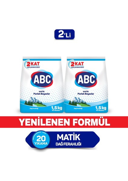 Matik Dağ Ferahlığı 1,5kgx2 Adet