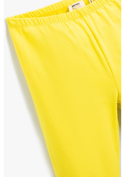 Kız Çocuk Basic Kapri Tayt Pamuklu modelleri