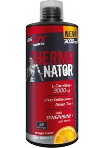 Bigjoy Sports Bigjoy Thermo Nator L-Carnitine 3000 Mg Portakal