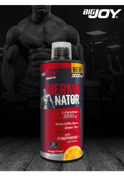 Bigjoy Sports Bigjoy Thermo Nator L-Carnitine 3000 Mg Portakal