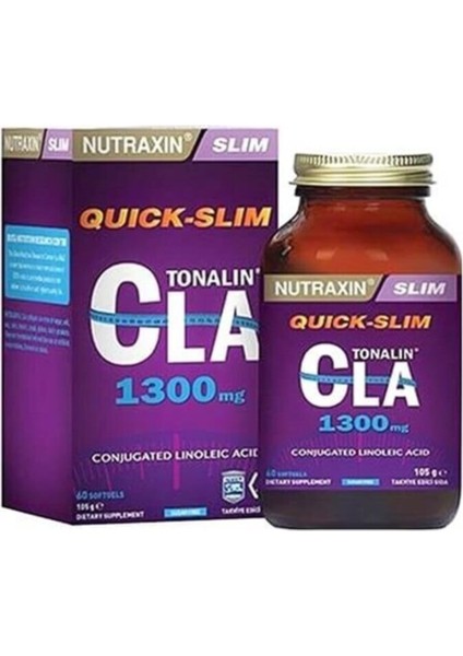 Quick-Slim Cla Tonalin 60 Kapsül