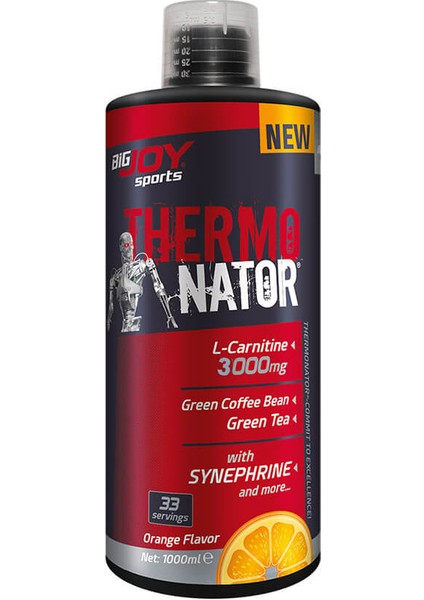 Bigjoy Thermonator L-Carnitine 1000 Ml Portakal Aromalı Karnitin