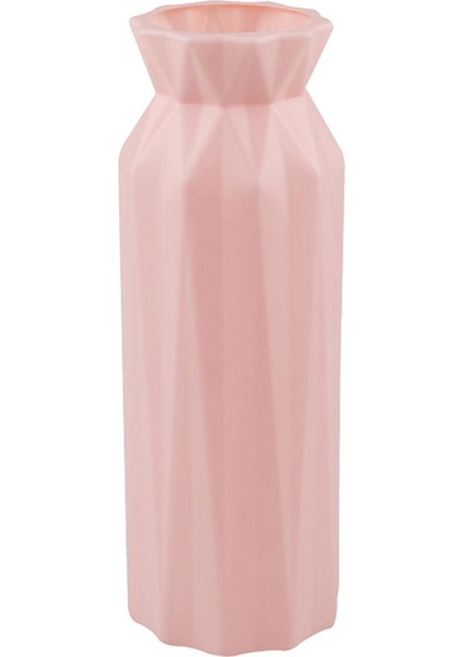 Plastik Çiçek Vazo Ev Oturma Odası Tomurcuk Vazolar Masaüstü Centerpiece Süsleme Pembe fiyatları