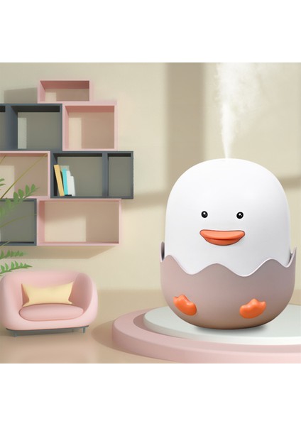 300 ml Serin Sis Nemlendirici Hafif Gece Lambası Ile Sevimli Okul Kahverengi fiyatları