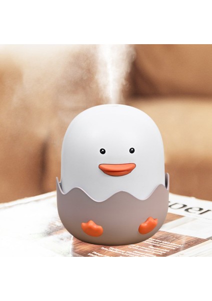 300 ml Serin Sis Nemlendirici Hafif Gece Lambası Ile Sevimli Okul Kahverengi modelleri