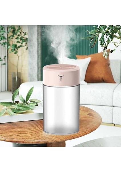 Yumuşak Işık Ile Mini Nemlendirici Mist Maker Ev Ofis Hava Temizleyici Püskürtücü