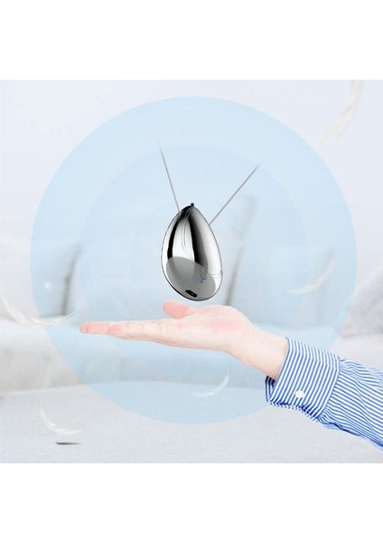 Giyilebilir Negatif Oksijen Iyonları Hava Temizleyici Kolye Tarzı Kişisel Temizleyici indirimleri