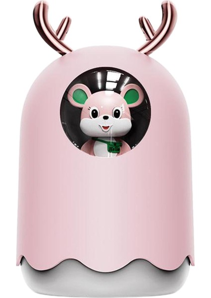 F Fityle 300ML USB LED Nemlendirici Mini Araba Ev Aroma Yağı Difüzör Mist Arıtma Pembe fiyatları