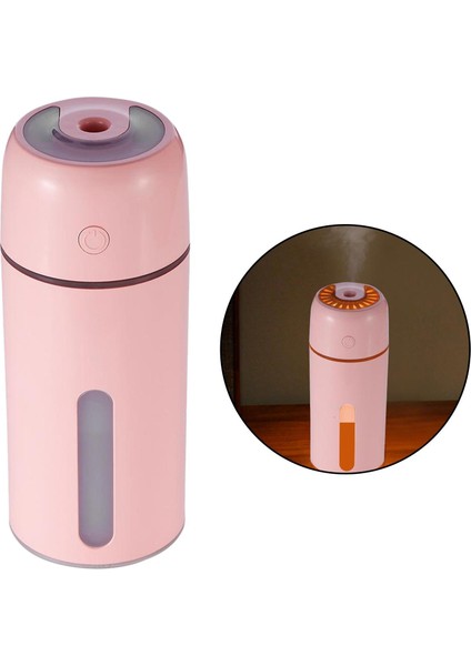 Elektrikli Hava Difüzör USB Nemlendirici LED Gece Light Up Ev Arıtma Pembe modelleri