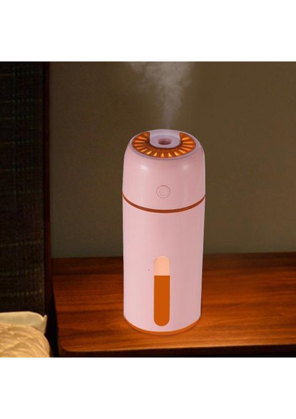 Elektrikli Hava Difüzör USB Nemlendirici LED Gece Light Up Ev Arıtma Pembe fırsatları