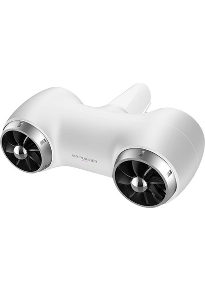 Premium Araba Hava Temizleyici Duman Evcil Hayvan Kokusu Kokusu Negatif Iyon Beyaz