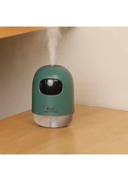 F Fityle Taşınabilir Hava Nemlendirici 220ML Aroma Yağı Difüzör Masaüstü Ev Araba Ofis Yeşil Için fiyatları