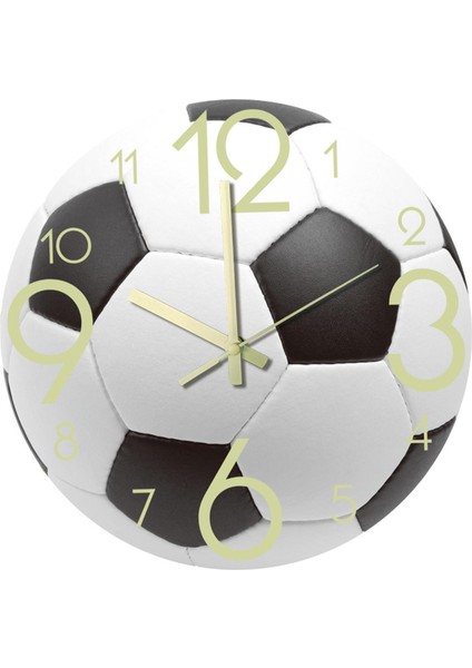 30 cm Duvar Saati Asılı Asılı Izle Salon Koridor Oyun Odası Saatler Futbol