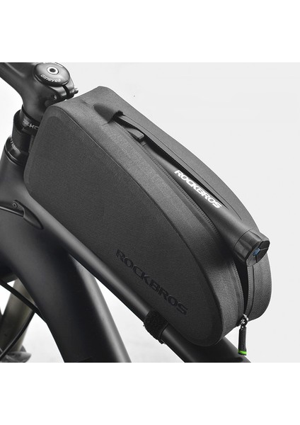 Rockbros 1l Bisiklet Çantalar Su Geçirmez Bisiklet Üst Ön Tüp Çerçeve Çanta Mtb Yol Bisikleti Pannier - Boyut: S (Yurt Dışından)