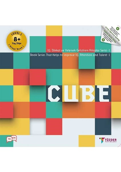 Cube 8+ Yaş / Iq, Dikkat ve Yetenek Geliştiren Kitaplar Serisi