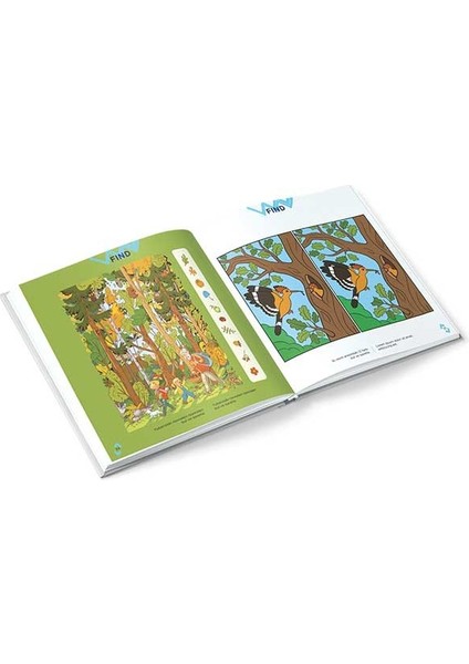 Fınd 8+ Yaş / Iq, Dikkat ve Yetenek Geliştiren Kitaplar Serisi