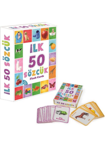 Ilk 50 Sözcük Bebeğimin Ilk Zeka Kartları