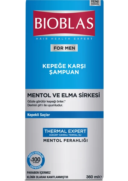 Thermal Expert Men Kepeğe Karşı Şampuan 360 ml