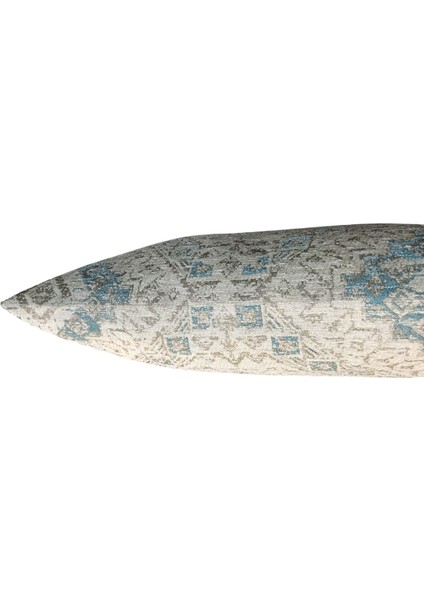 Kilim Desenli Vintage Beyaz Kırlent Kılıfı 45CM*45CM fırsatları