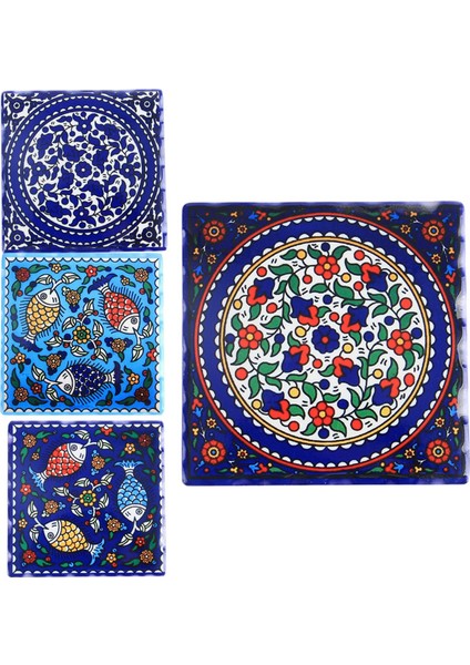 Coaster Set Sofra Pad Placemats Restoran Kase Yemek Masası Için Dayanıklı(Yurt Dışından)