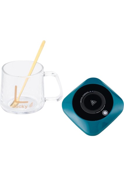 Elektrikli Kupa Isıtıcı Sabit Sıcaklık Kahve Kupa Isıtıcı Için Ev Yeşil