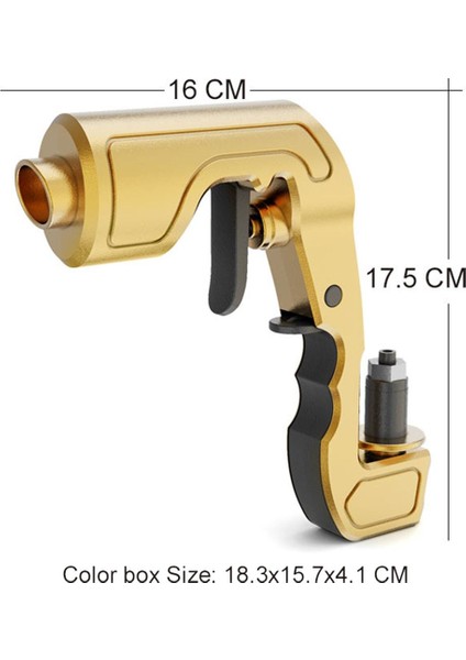 Kabarcıklı Köpüklü Şampanya Gun Stoper Şampanya Püskürtme Tabancası Mutfak Bar Altın Için