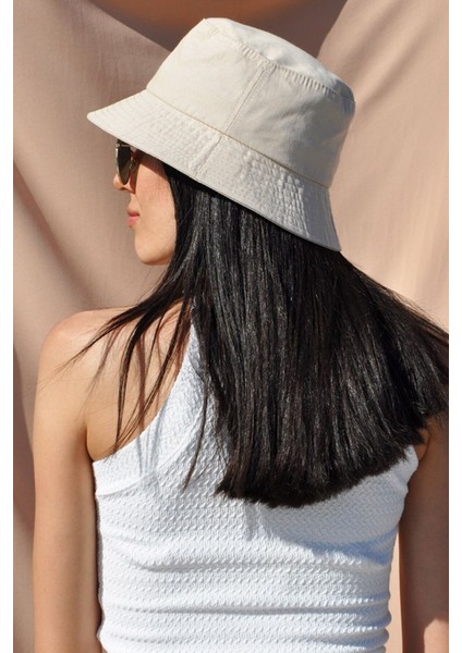 Düz Gri Kova Şapka Balıkçı Şapka Bucket Hat fiyatları