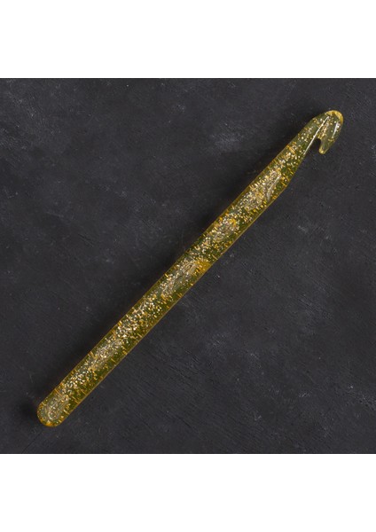 Champagner 10MM 15CM Plastik Simli Yün Tığ - 445-7 fiyatları