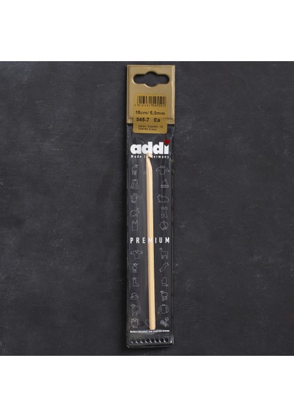 Bambus 5mm 15CM Bambu Yün Tığ - 545-7