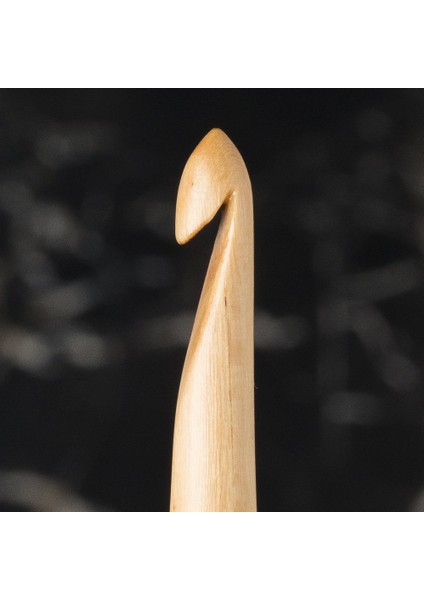 Whitewood 5 mm 15.5 cm Ahşap Yün Tığ