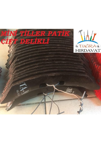 Mini Tiller Ayaklara Kültivatör Patik 20 Adet
