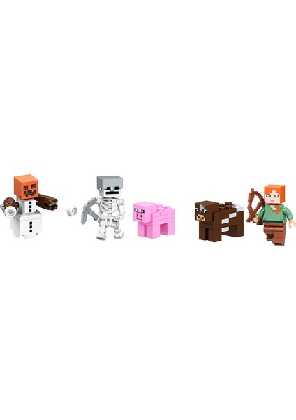 16 Parça Minecraft Figür Dikiş Setioyuncaklar modelleri