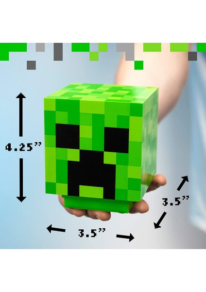 Minecraft Creeper Avatar Gece Işığı(Yurt Dışından)