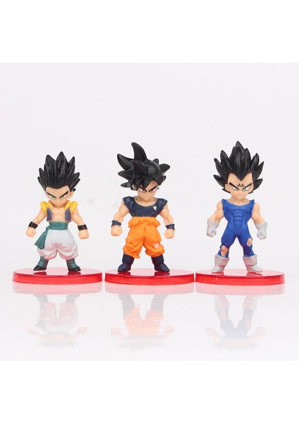 21 Adet/takım Dragon Ball Action Figure Pvc Model Bebekler Oyuncaklar Hediyeler