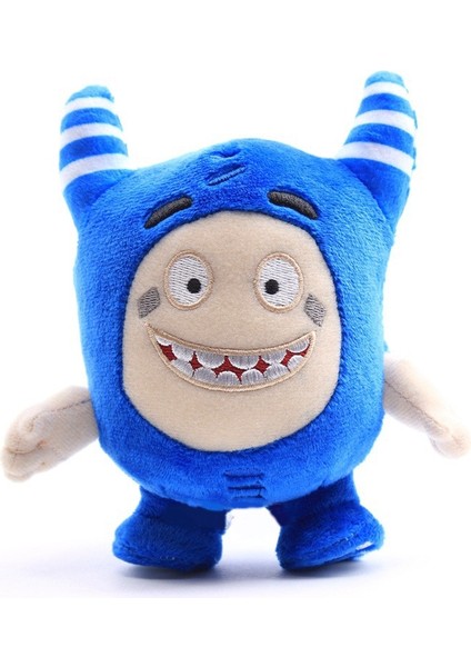 8 Adet 18cm Oddbods Karikatür Peluş Oyuncak - Mor (Yurt Dışından)