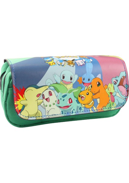 Pokemon Karikatür Kırtasiye Boxpencil Çantası modelleri