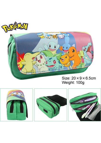 Pokemon Karikatür Kırtasiye Boxpencil Çantası fırsatları