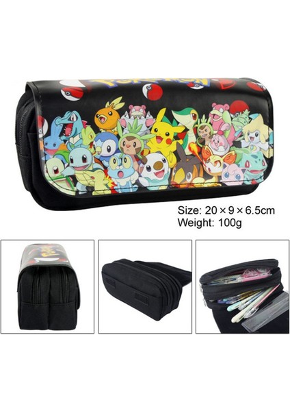 Pokemon Karikatür Kırtasiye Boxpencil Çantası fiyatları