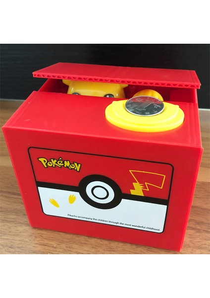 Yaratıcı Pikachu Çocuk Karikatür Elektrikli Kumbara