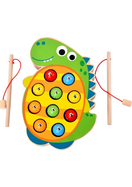 Montessori Ahşap Balıkçılık Oyunu Motor Becerileri Kurulu Oyunu Için 3+ Yaşında Çocuklar Dinozor fiyatları