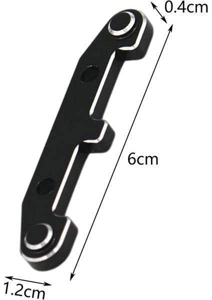 4 / Set Yükseltmeler 1/10 Ölçekli Rc Buggy Kamyon Parçaları Için Alt Kol Kod Plakası