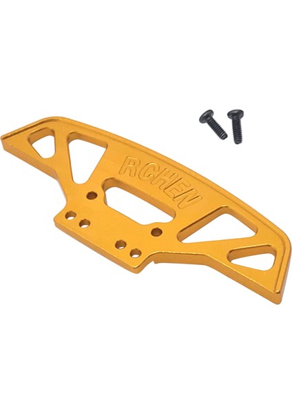 Metal Ön Tampon Plaka Için Wltoys Miniq RC01 1:28 Rc Ralli Araba Aksesuarı Altın