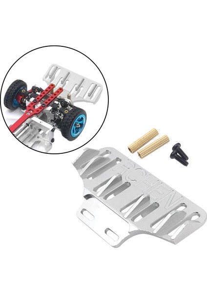 1:28 Arka Spoiler Wltoys Için Arka Tampon Değiştirmeleri K969 284131 K979 Accs Gümüş fırsatları