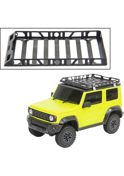 1:10 Çatı Rafı Metal Yol Racer 4.33X3.23 Inç Için Xiaomi Jimny 1:10 Rc Araba Siyah modelleri